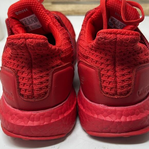 Adidas Ultra Boost All-Red Athletic Sneakers Size 10 main image 7